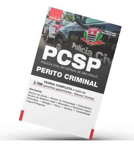 Apostila Concurso Pcsp 2023 - Perito Criminal