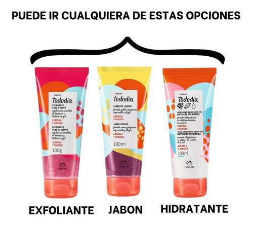 Imagen 2 de 9 de Natura Kit Humor 1 Meu Primeiro Rojo 30% Off