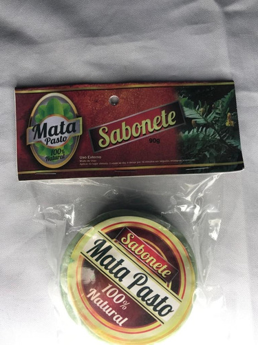 Imagem 5 de 6 de Sabonete Mata Pasto Tratamento De Cravos Espinha E Seborreia