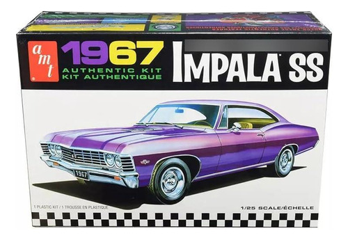 Chevy Impala Ss 1967 Amt 2t Stock Fábrica