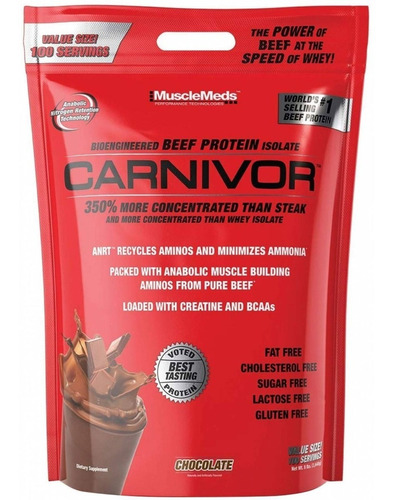 Carnivor 8 Libras Proteina De Carne Beef - Tienda Fisica