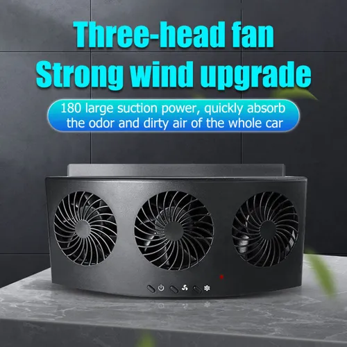 Ventilador Eléctrico Para Coche, Moderno Sistema De Escape C