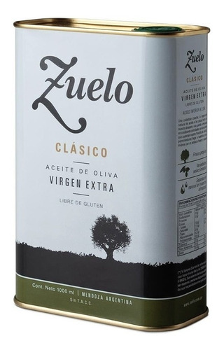 Aceite De Oliva Extra Virgen - Aceite Zuelo Clasico 1 Lts