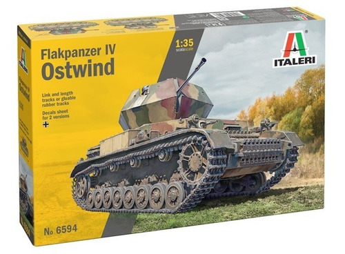 Flakpanzer Iv Ostwind By Italeri # 6594   1/35
