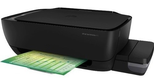 Impresora Multifuncion Hp Gt 415 Color Sistema Continuo Wifi Color Negro