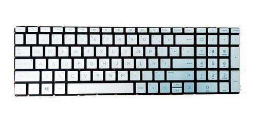 Teclado Para Laptop H-p 15-cn 15-cs 15-cr 15-cw 15-dr 17-ca