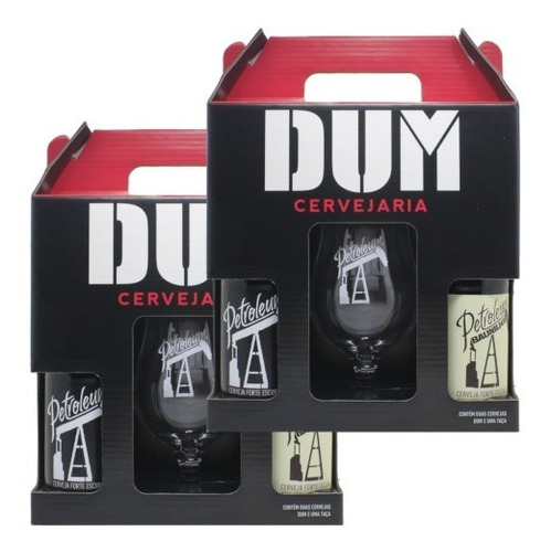 2 Kit Dum Petroleum + Petroleum Baunilha + Taça Petroleum