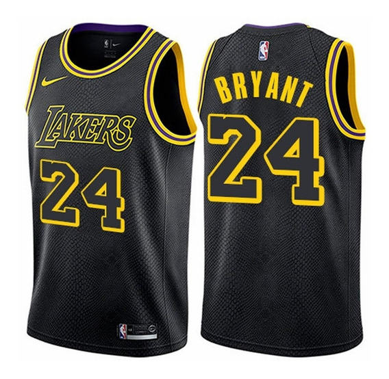 Camiseta Los Angeles Lakers Kobe Jersey Negra | Meses sin intereses