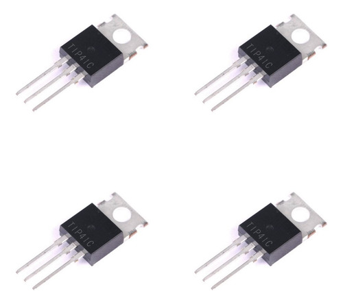 20pzs Transistor Tip41c Npn 100v 6a Mv Electronica