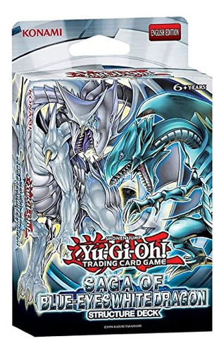 Yu-gi-oh! Juego De Cartas Coleccionables Saga Blue Eyes