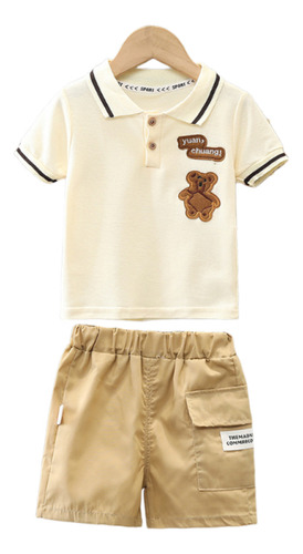 Conjunto Casual De Verano Para Bebés Camiseta Y Pantalones