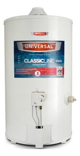 Termotanque Universal Bigas 55l Blanco