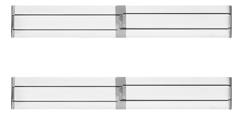 Separadores De Armario Transparentes, Telescópicos, Recortad