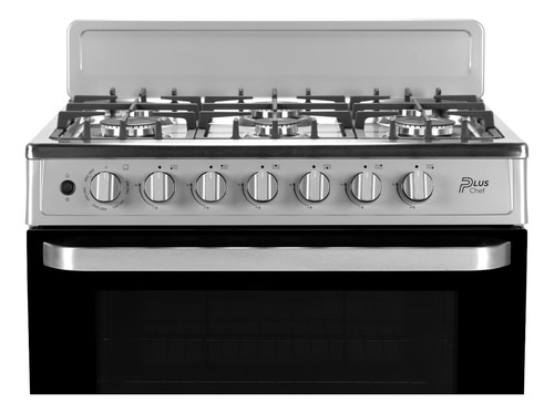 Estufa De Piso Midea Con Copete 30 Plus Chef Silver
