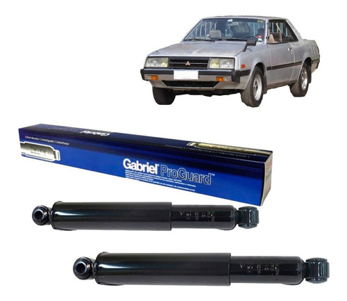 Par Amortiguadores Traseros Para Mitsubishi Sapporo 1980-83