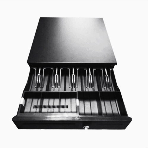 Cash Drawer Slim Interfaz Rj11 2 Llaves 5 Efectivo 5 Monedas
