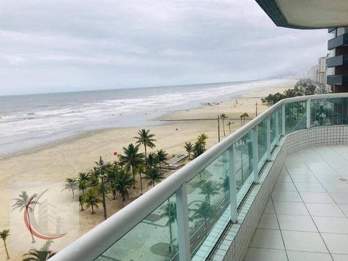Imagem 14 de 25 de Apartamento Com 3 Dormitórios À Venda, 123 M² Por R$ 750.000,00 - Vila Guilhermina - Praia Grande/sp - Ap2351