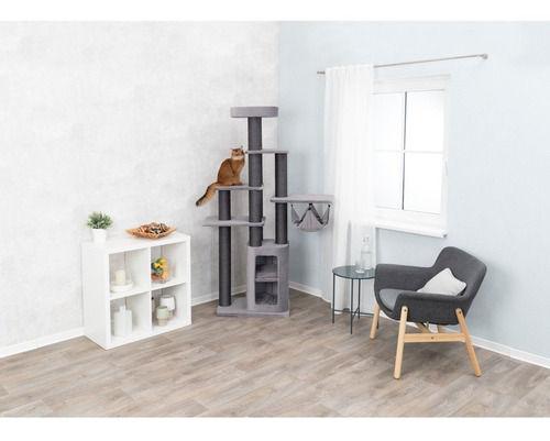Imagen 5 de 5 de Arañador Trixie Cesare Scratching Post 186cm Grey