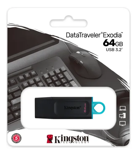 comprar Memoria Usb Kingston 64 Gb Usb 3.2 Datatraveler Exodia