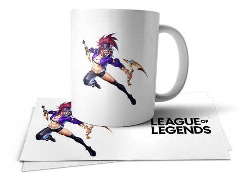 League Of Legends Akali Taza Polimero Tu Propio Estilo