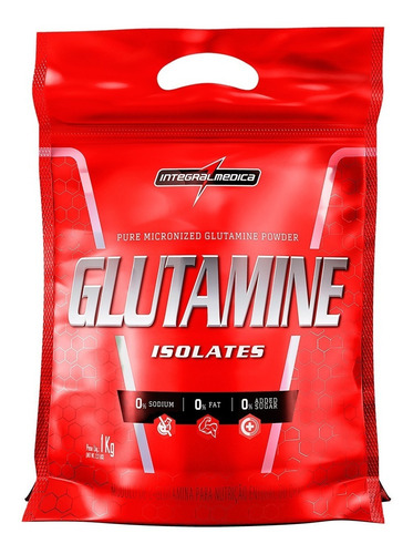 Glutamine Isolates (1000g) - Integralmédica