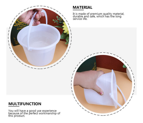 Cubo De Pintura Para Cubos De Hielo, Cubos De Limpieza, 6 Un