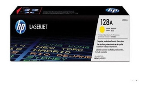 Toner Hp 128a (ce322a) Amarillo(yellow) Original