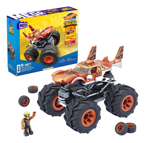 Mega Hot Wheels Monster Trucks - Juego De Juguete De Constr.