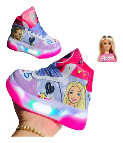  Bellas Botas Para Niñas De Barbie Luces