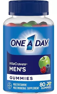 One-a-day Hombre Vitacraves 80 Gomitas Para Hombre