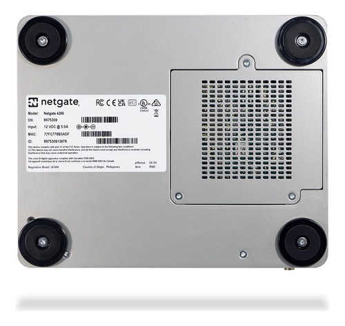 Puerta De Enlace De Seguridad Netgate 4200 Con Software Pfse