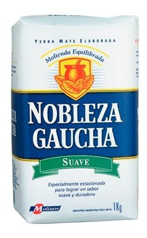 Pack X 3 Unid. Yerba Nobleza Gaucha Suave 1 Kg N.gaucha Yer