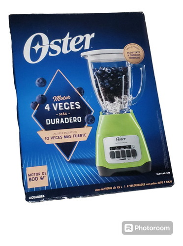 Licuadora Oster® Blstkagkpb 2 Velocidades Color Verde