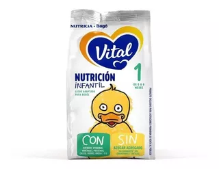 Leche de fórmula en polvo Nutricia Bagó Vital 1 en bolsa de 1kg - 0 a 6 meses