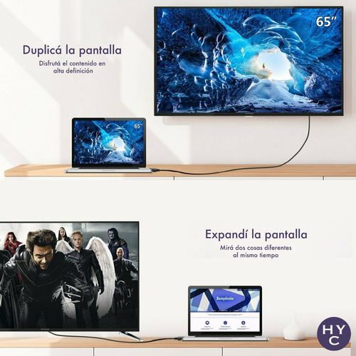 Imagen 5 de 10 de Cable Mini Displayport A Hdmi 180cms - Full Hd 1080p