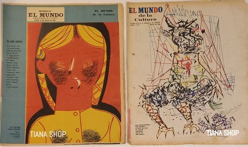 2 Supl. El Mundo_1960: Juan Antonio Ballester_luis Seoane