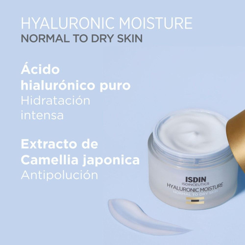 Isdinceutics Prevent Hyalorunic Moisture Piel Normal Seca50g