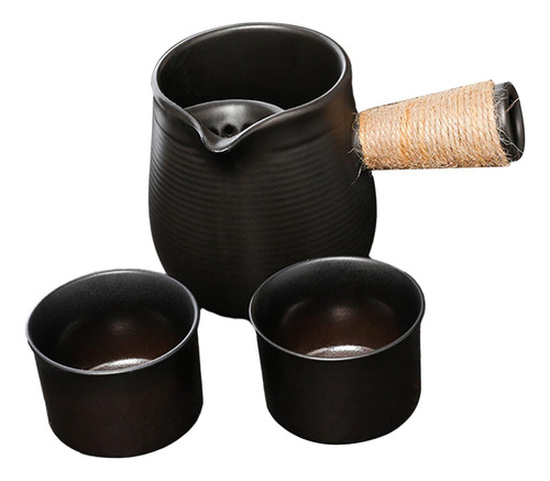 Tetera De Cerámica Con Taza De Té, Tetera, Tetera De Hojas