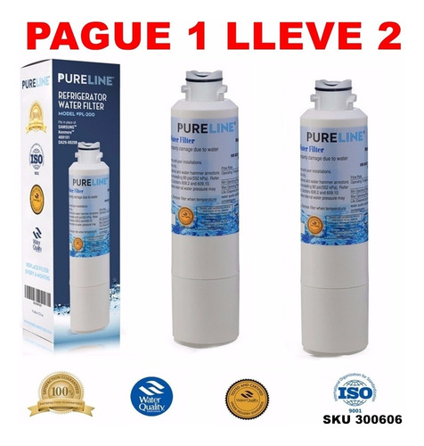 Pague1 Lleve2 Filtro Agua Nevera Samsung Da29-00020b Usa W01