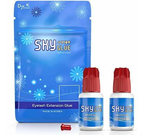 Super Strong Extensión De Pestañas Pegamento Sky S + 5 Ml 2 