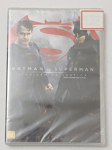  Dvd Filme Batman Vs Superman A Origem Da Justiça Lacrado