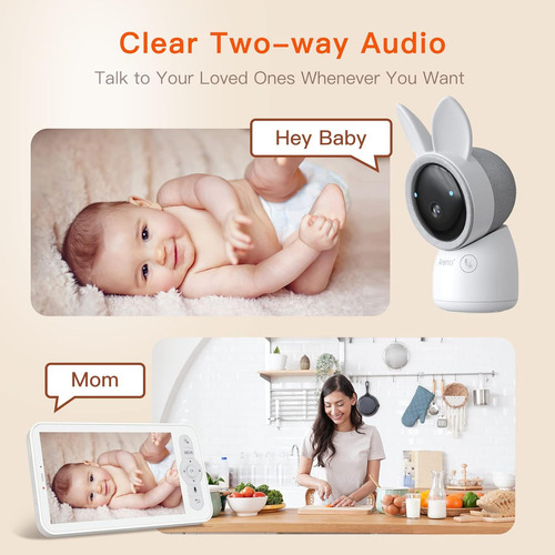 Arenti Video Baby Monitor, Monitor De Audio Con Cámara Wifi