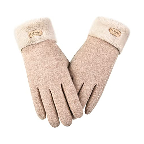 Guantes De Invierno Para Las Mujeres Frío Tiempo Warm Lad