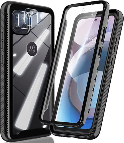 Hatoshi Compatible Con Motorola Moto One 5g Ace Case Con Pro