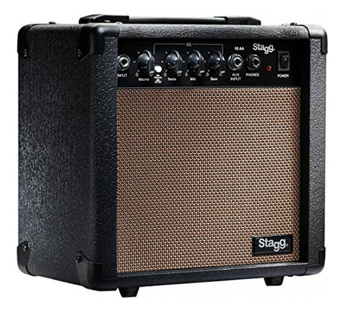 Amplificador De Guitarra Acústica Stagg 10 Aa Usa 10w