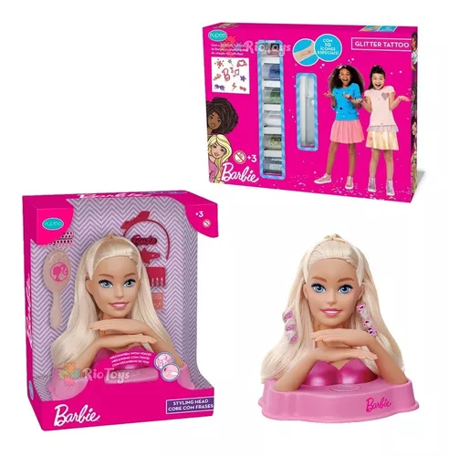 Barbie Styling Head Core Com Frases PUPEE BRINQUEDOS