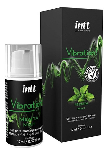 Gel Vibration Menta - Intt 17ml