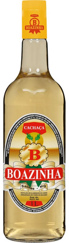 Cachaça Ouro Boazinha Envelhecida Em Bálsamo 2 Anos 1000ml