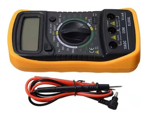 Imagen 4 de 7 de Tester Multitester Multimetro Digital Pantalla Lcd Xl-830l