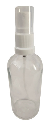 Botella Envase Vidrio Spray 100 Ml Transparente - 10 Unid.